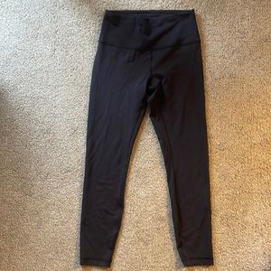 Lulu Lemon Leggings - Wunder Train High Rose - Size 8